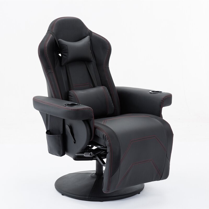 MTFY Gaming Recliner, Steel Frame High Back Racing Style